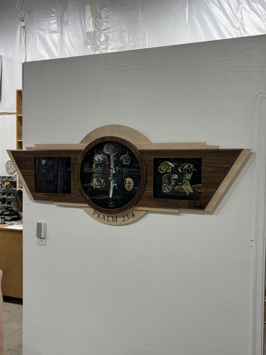 Shadow Box Badge Display