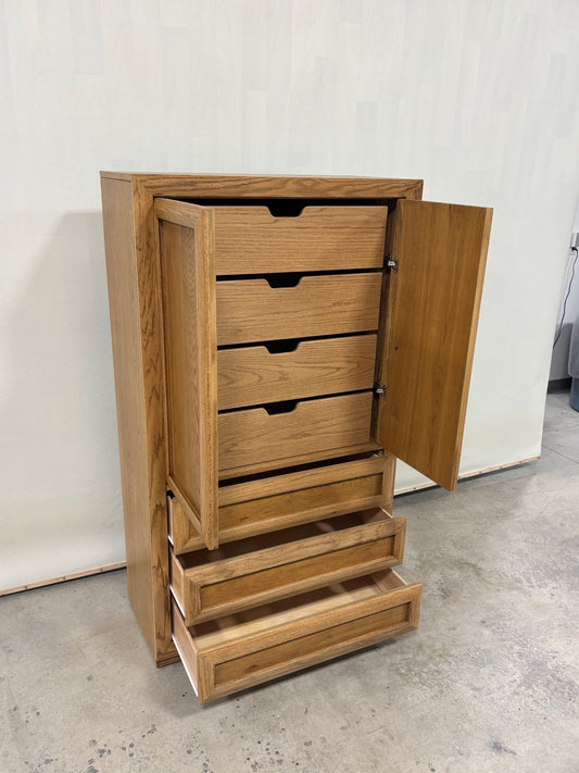 Oak Armoir Repair & Refinish