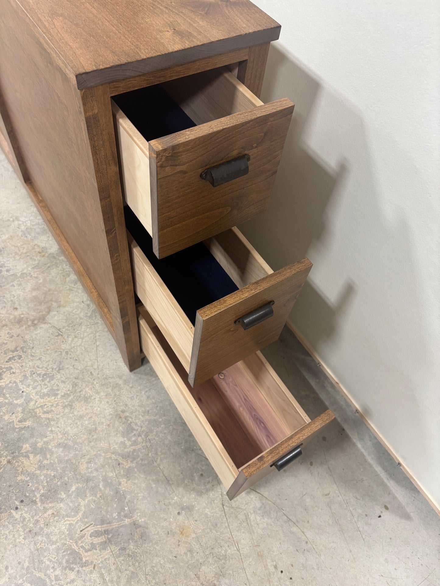 Sofa Table Cabinet Alder