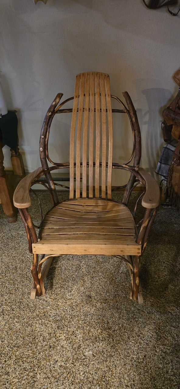 Rustic Rocking Chair Repair and Refinish